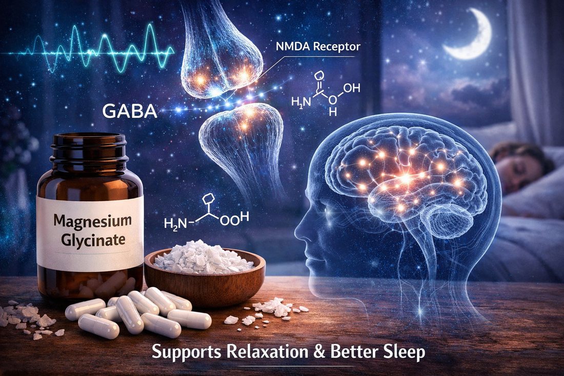 Magnesium Glycinate and Sleep: A Neurochemical Approach to Better Rest